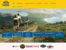 Tablet Screenshot of mtb-adventures.co.za